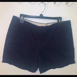 J Crew navy shorts Sz 12